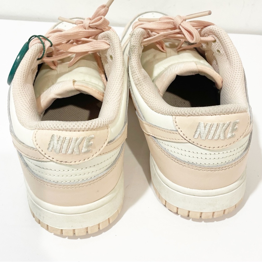 NIKE DUNK LOW USED SIZE 8 WOMEN SAIL ORANGE PEARL WHITE DD1503 102 - Picture 4 of 7